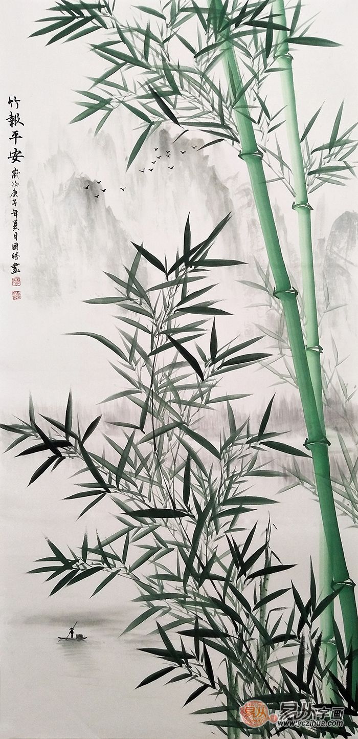 玄关挂什么画好 增添主人品味的山水画