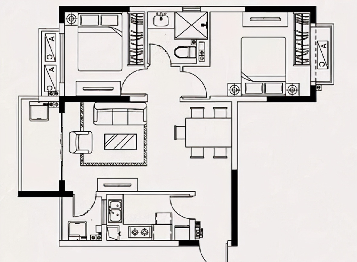 刚交房的精装房,丑到不忍直视,花10万块改造后漂亮多了!