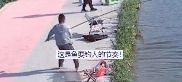 腹股沟疝|盘黑坑鱼竿拉跑,男子穿着衣服下水捞起26斤大鱼,钥匙和鞋又丢了