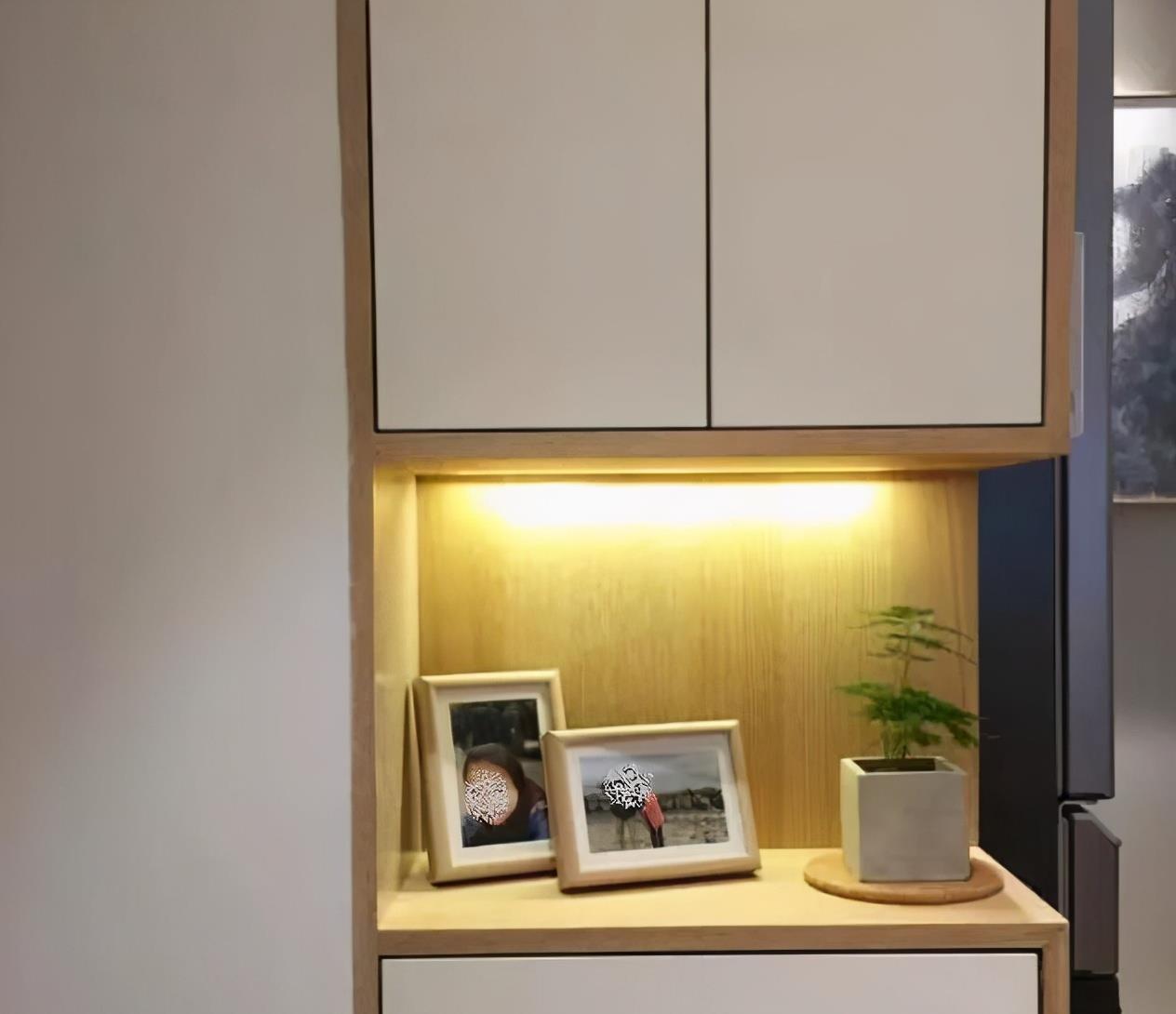 126㎡紧凑小四居,这样的原木风格很耐看,住10年都不过时