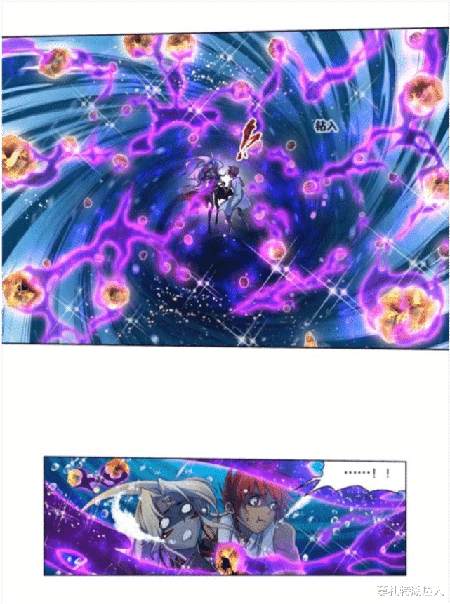 |斗罗大陆:钻入圣石的紫色东西,难道是“比比东”存活的信号?