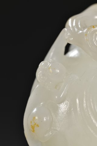 葫芦|和田玉籽料葫芦摆件