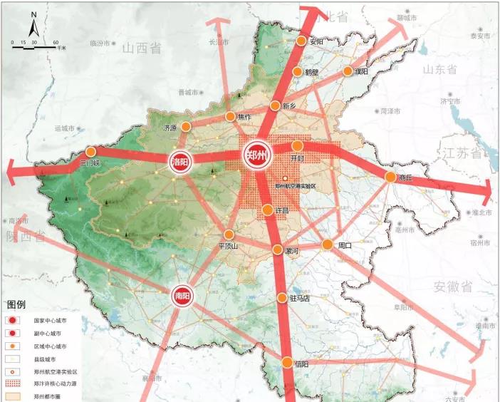 河南将建设2个副中心城市，洛阳入围，许昌、周口、新乡均无缘