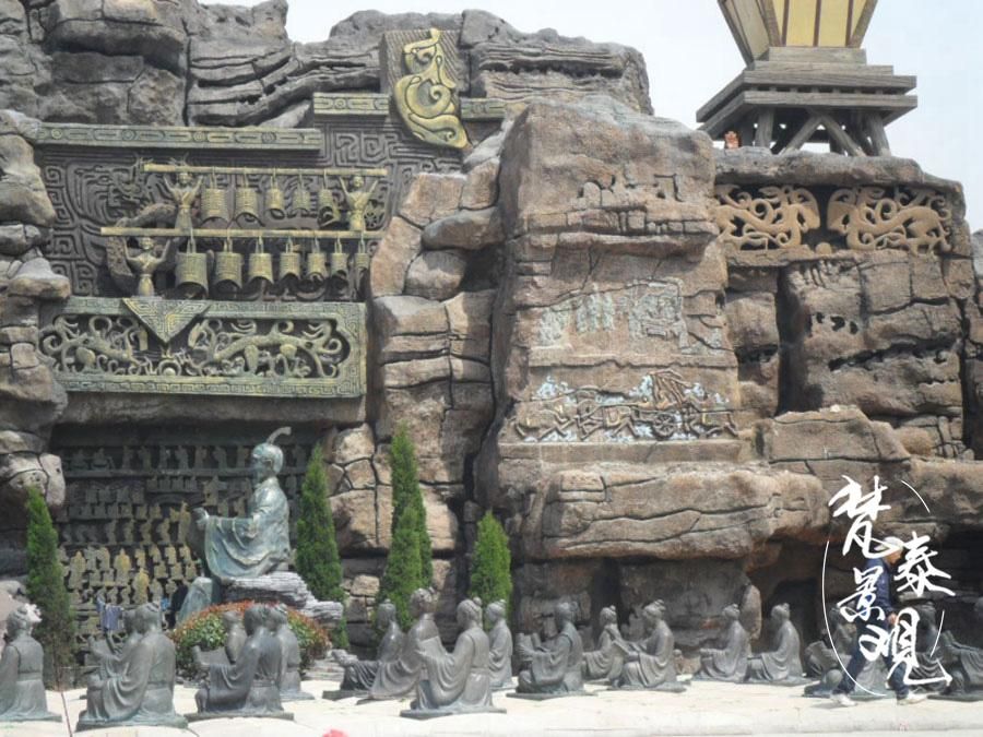 五分硬币|直塑假山塑石成品能有多出神入化?看了便知