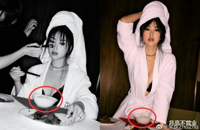 |38岁朱珠大方晒美照，身穿浴袍秀傲人身姿，美艳不可方物