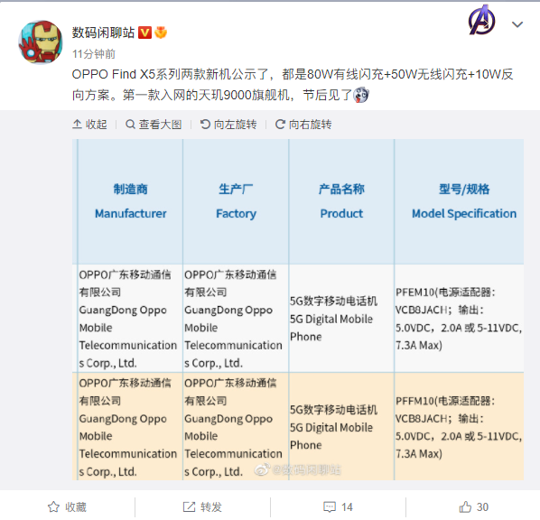 芯片|首发天玑9000旗舰芯！OPPO Find X5系列正式入网