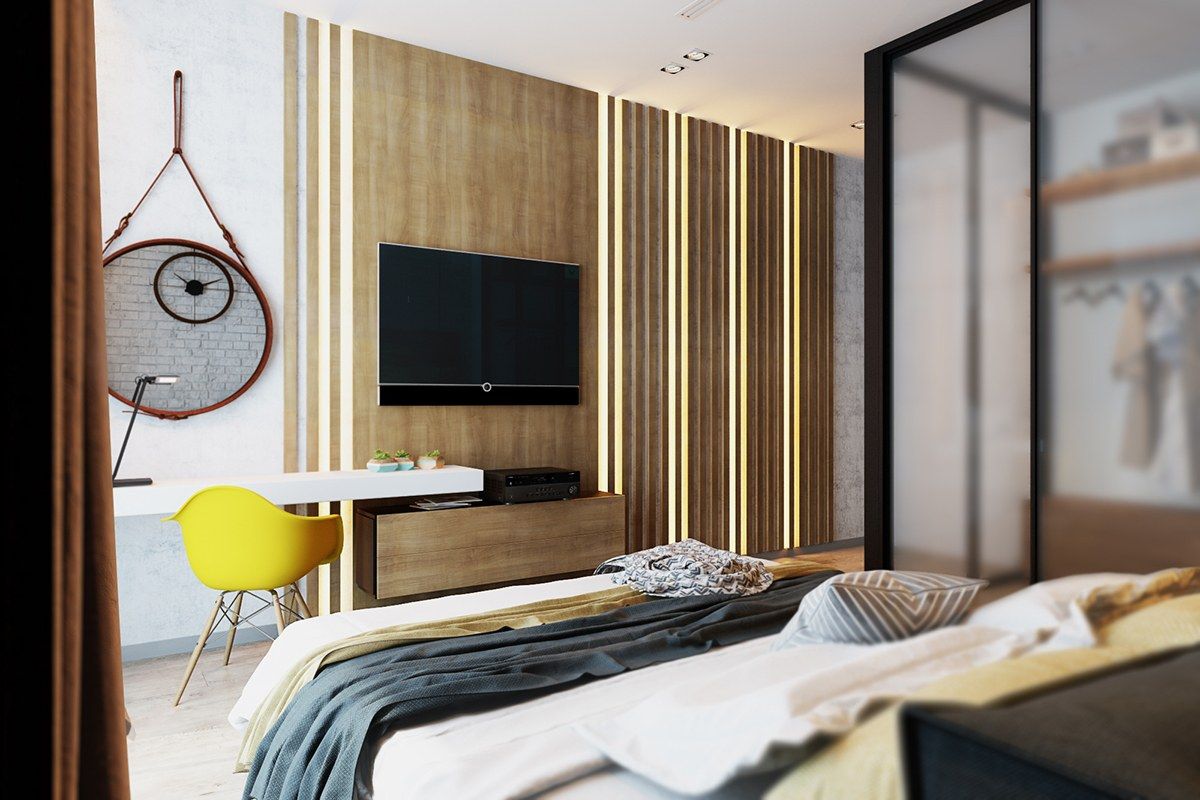 7 间卧室富有表现力的卧室装修