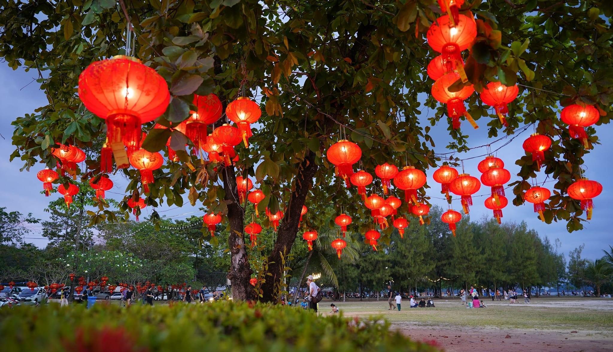 东南亚旅游|临近春节 泰国普吉年味浓厚