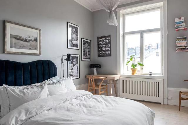 54㎡的家，蓝白配色清新温柔，审美在线又充满文艺气质，美翻了