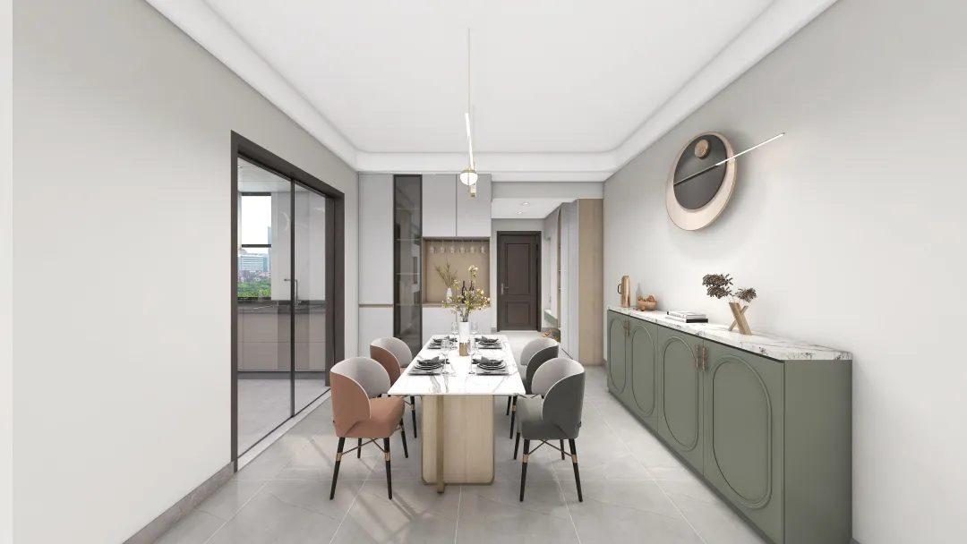 【鲁班装饰】润城146㎡现代简约风格，静谧栖居。