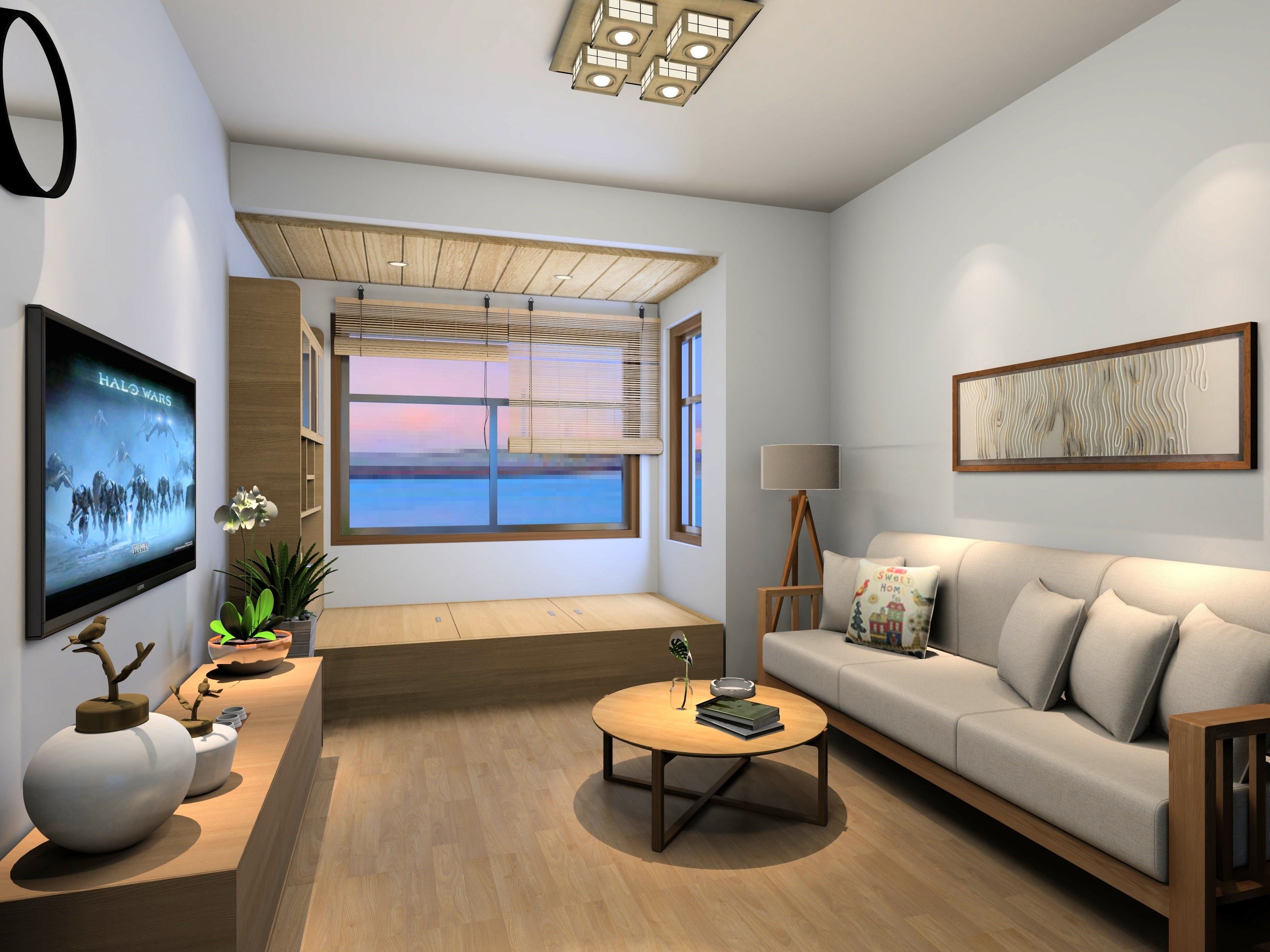 小户型如何装修显的空间比较大?