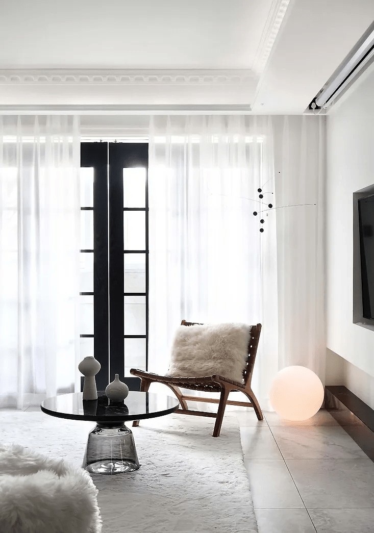 115㎡浪漫法式新房，网友说：一看就是一个没有孩子的家庭啊