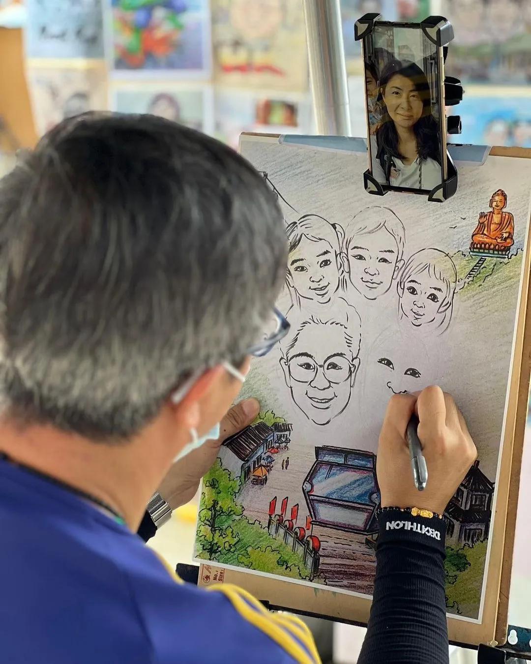 郭晶晶|霍启刚郭晶晶国庆带娃出游,一家五口温馨欢乐,仨孩子独立能力强