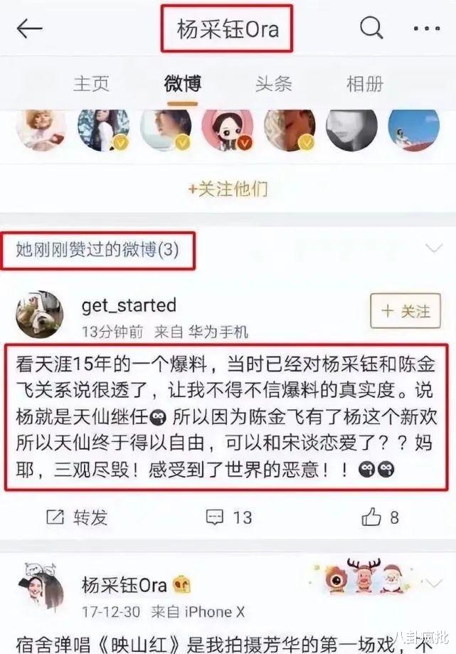 陈金飞|陈金飞杨采钰离婚？干爹重新力捧天仙！