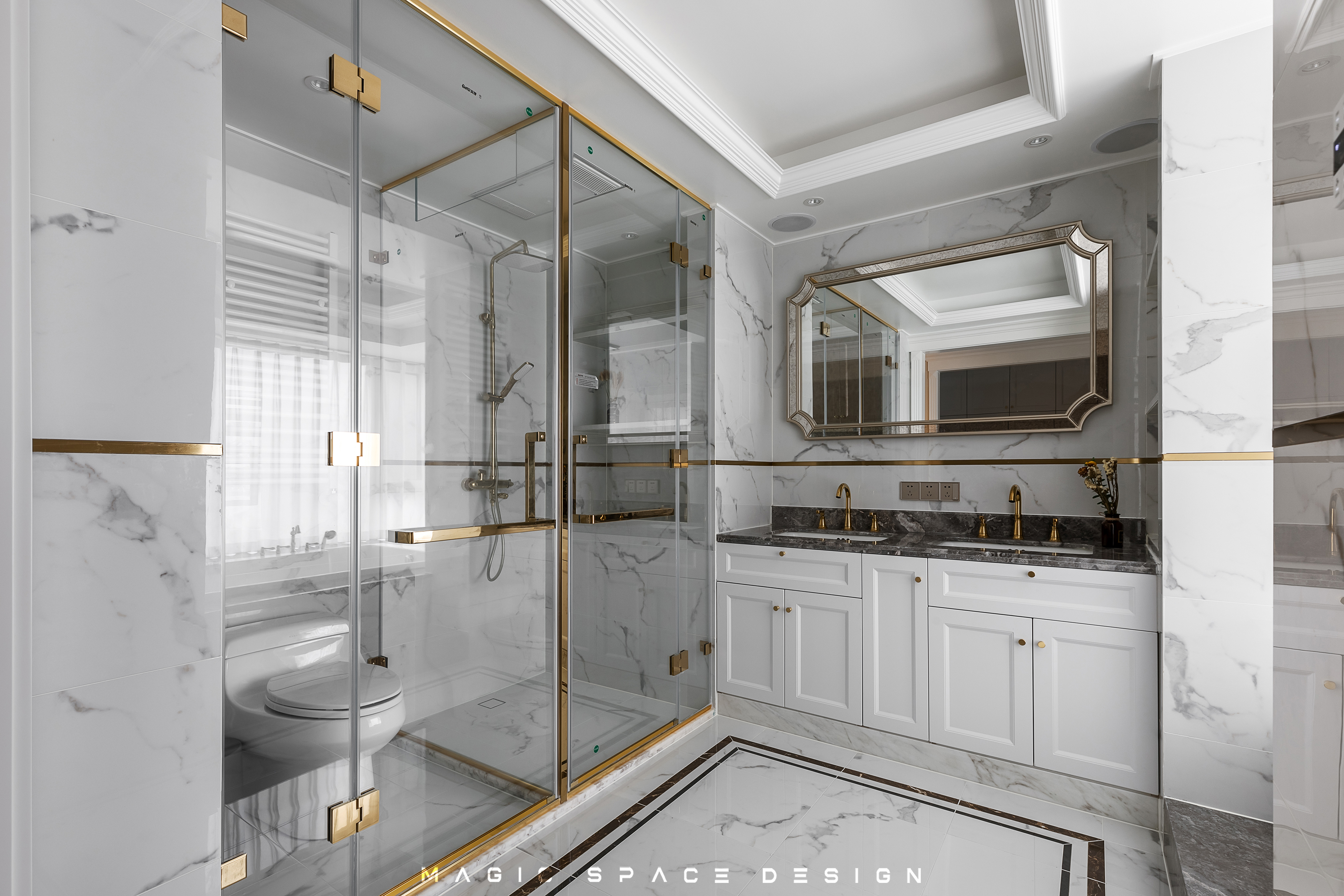 200㎡都市轻奢风,超大客餐厅引人注目!