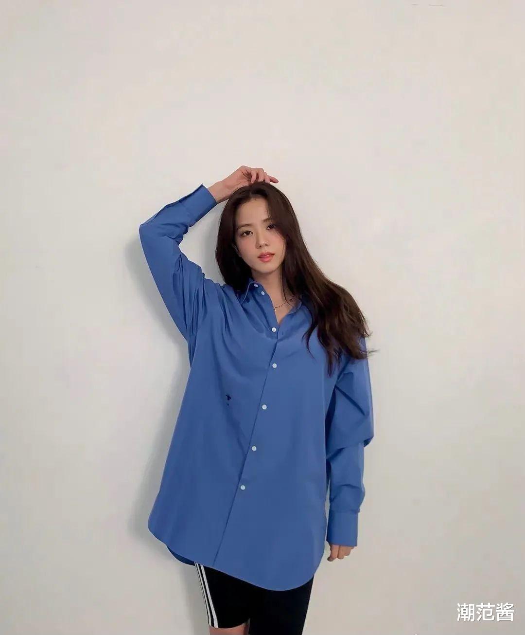 如何把男友风的衬衫穿得更好看？学会这几招，让你秒变帅气少女