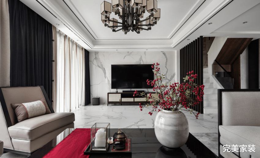 全新的新中式家装,玩转260平超大空间,全职妈妈也能轻松打理