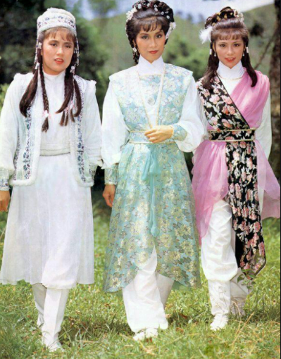 射雕英雄传|《射雕英雄传》中的华筝也是不错的姑娘，你喜欢哪个版本的呢？