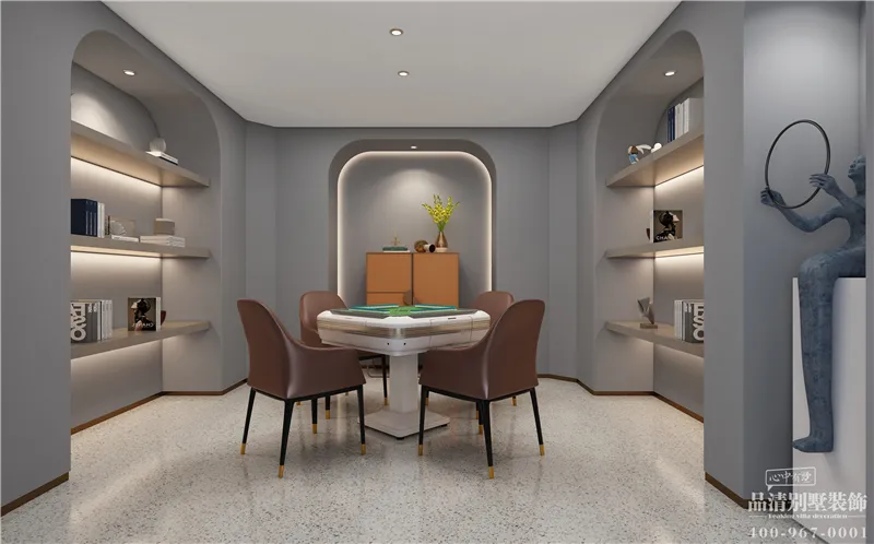 别墅装修 | 现代轻奢风格800平米案例赏析