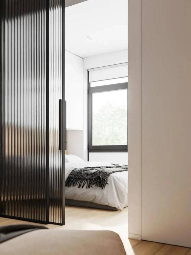 她买下55㎡“老破小”，巧妙改出高颜值两居室，太有品味了！