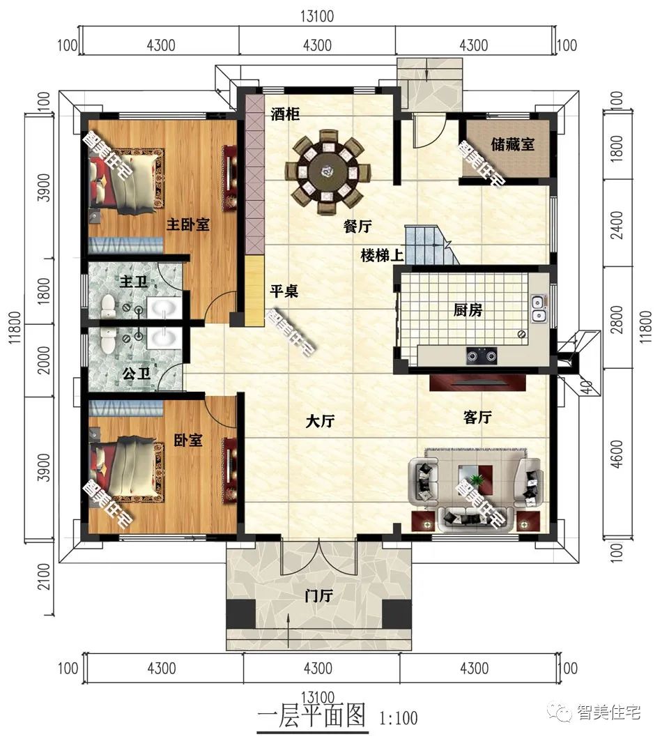 我们生活水平越来越高,房子就能体现出来,农村建房也更讲究了