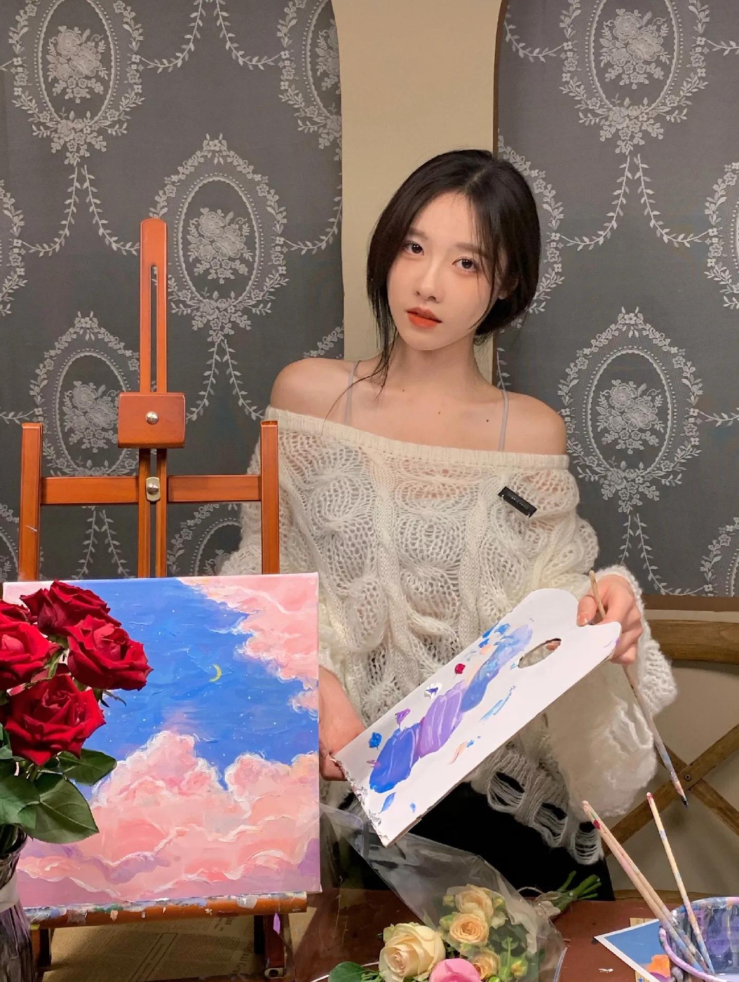 迪丽热巴|你没有酒的酒窝让我醉成了一条狗