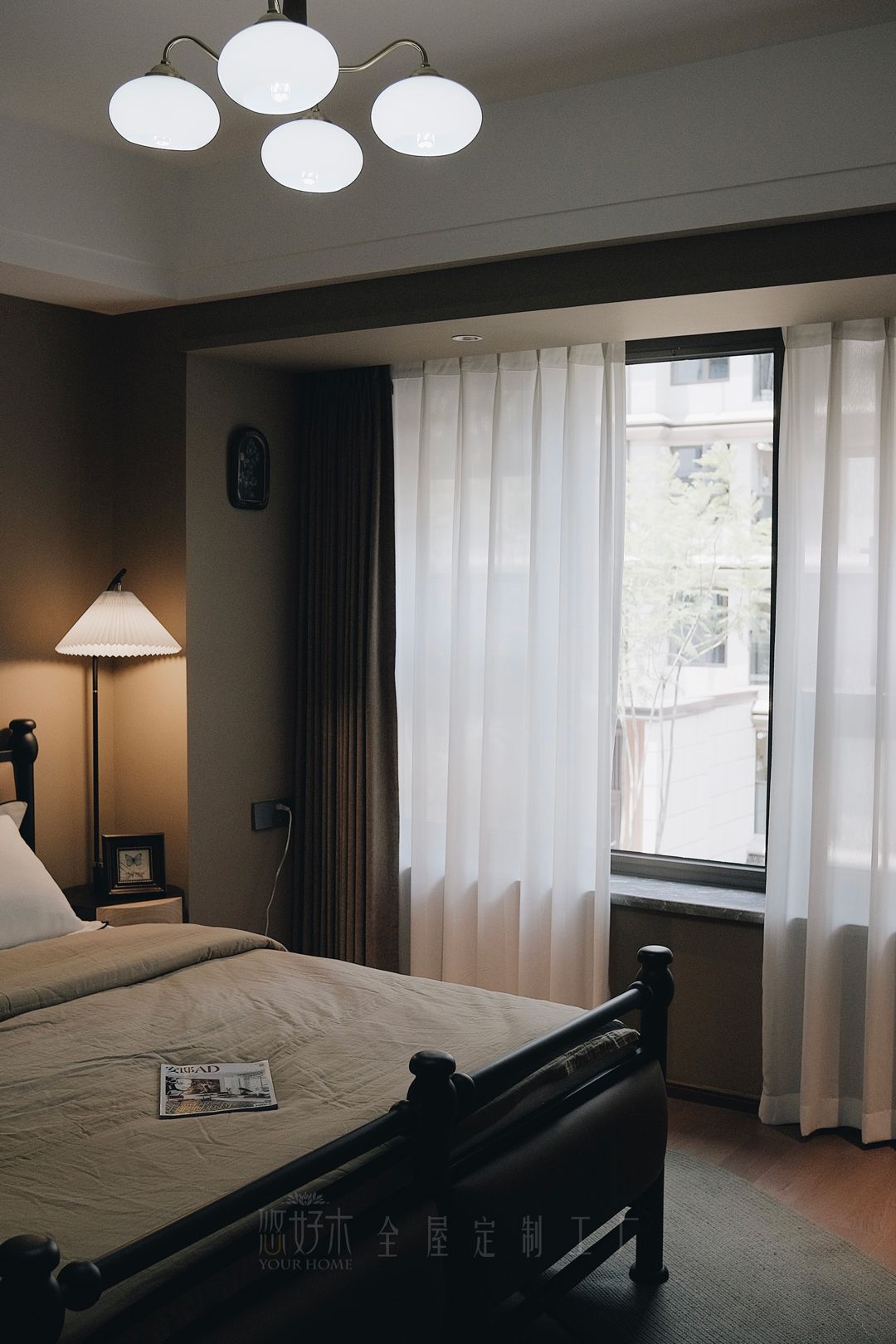 重庆嘉景湾实景案例·悠好木简约美式复古混搭实拍全屋定制