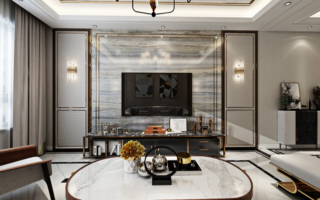 92平现代二居室,高纯色彩的大量运用,大胆而灵活