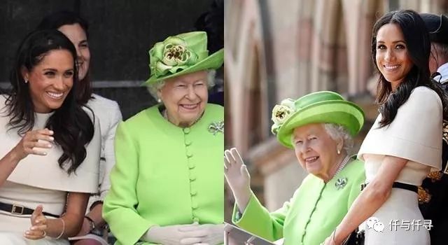 英女王更疼爱梅根？礼服穿到一身皱、翘二郎腿没坐姿都被原谅了