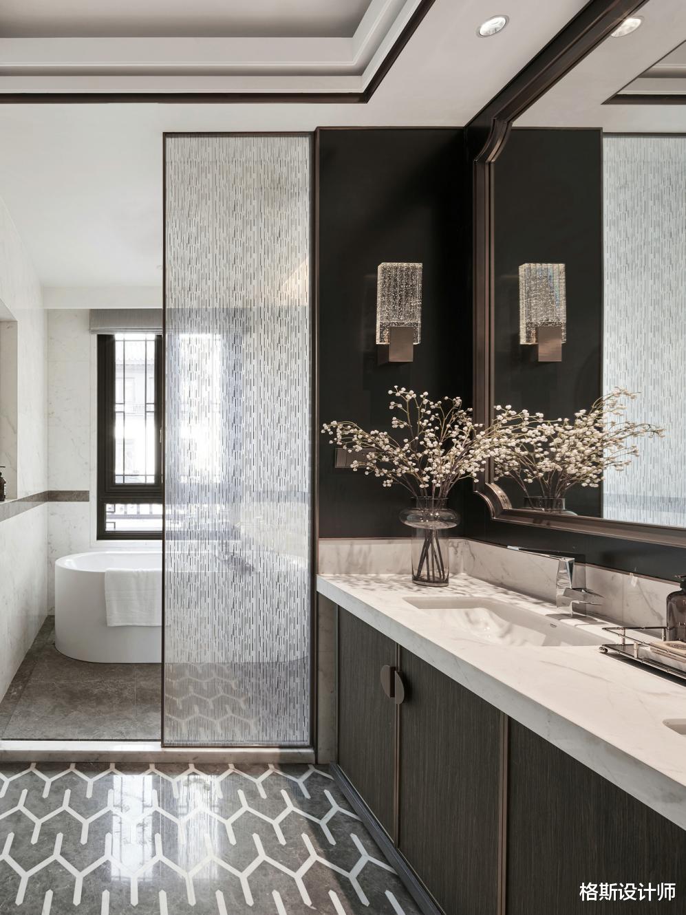 有一种情结,叫作中式庭院,450㎡现代中式别墅,入户便是陶醉