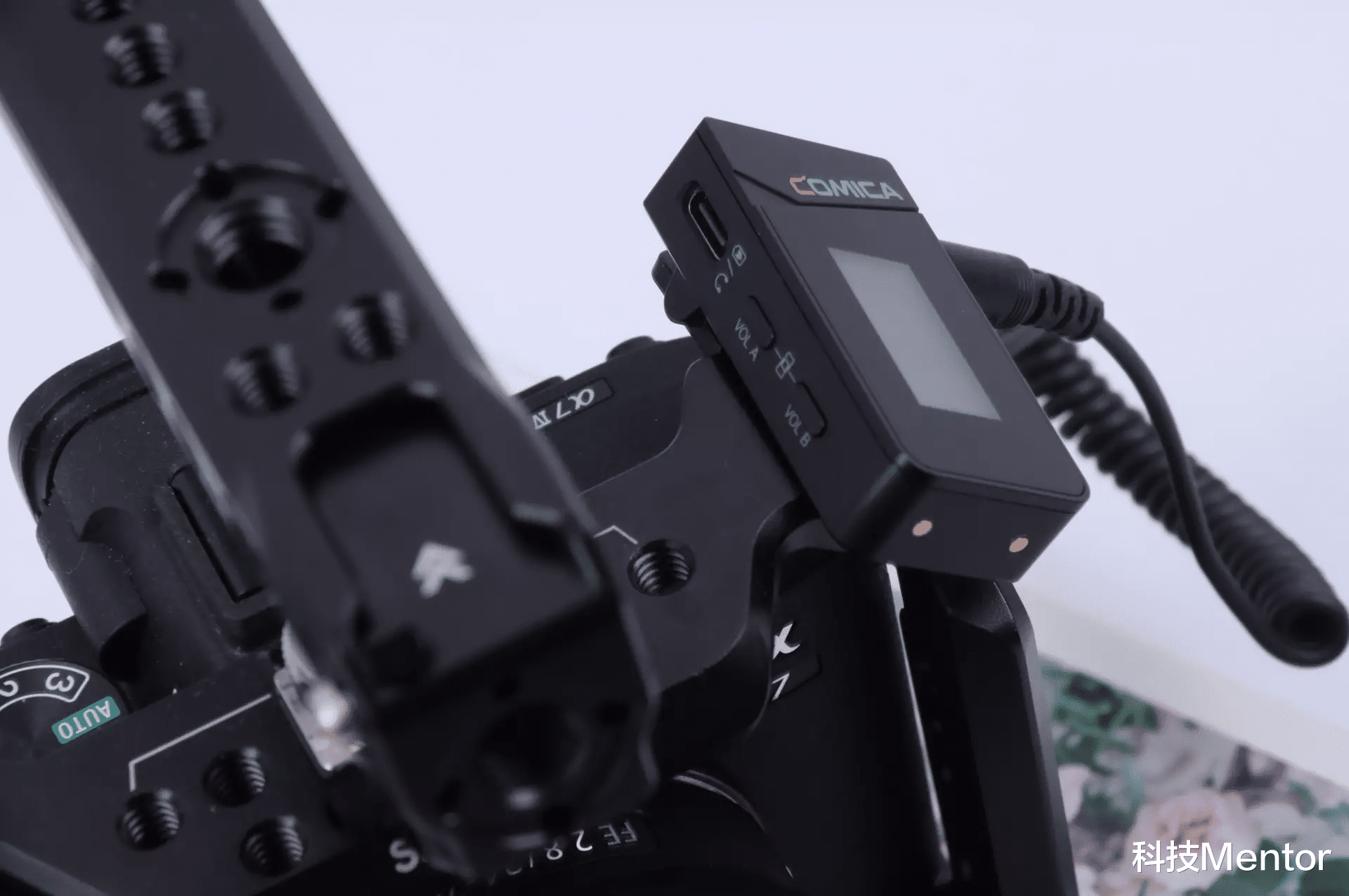 视频利器，小巧机身+多设备适配，科唛Vimo C 无线麦克风评测