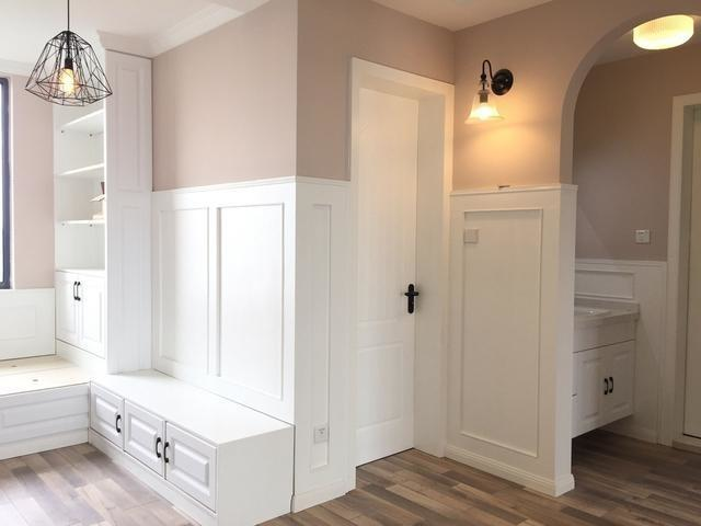 朋友90㎡新家装修完工,装修挺简单,不过这电视墙设计我给满分!