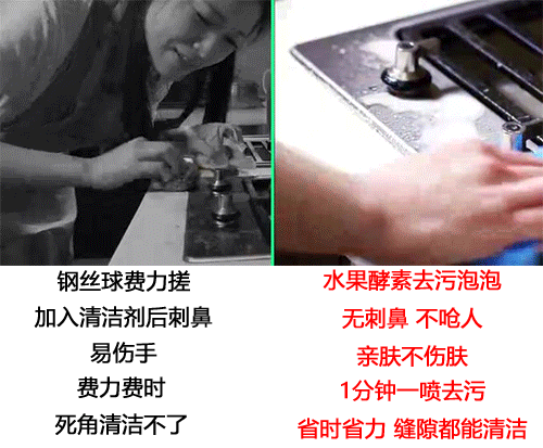 不管油烟机多脏多油,只需1个口罩,不拆不卸,也能焕然一新!