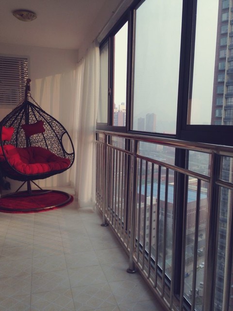 15万网购装修，清新大气抵35万效果，大阳台让我迷恋不已！