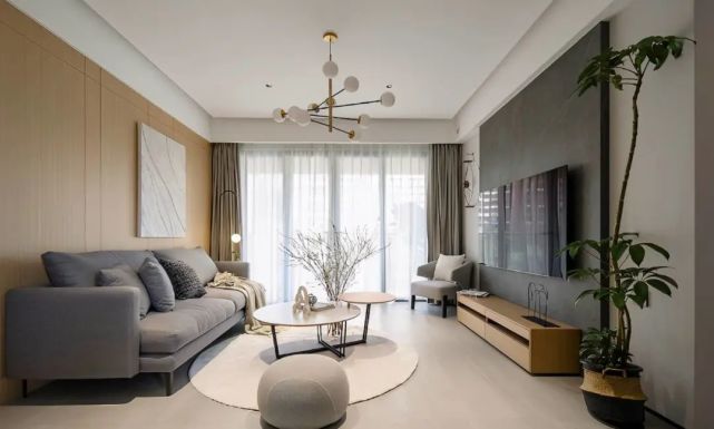 新家入住！这套110㎡现代简约风新房，真让人心动