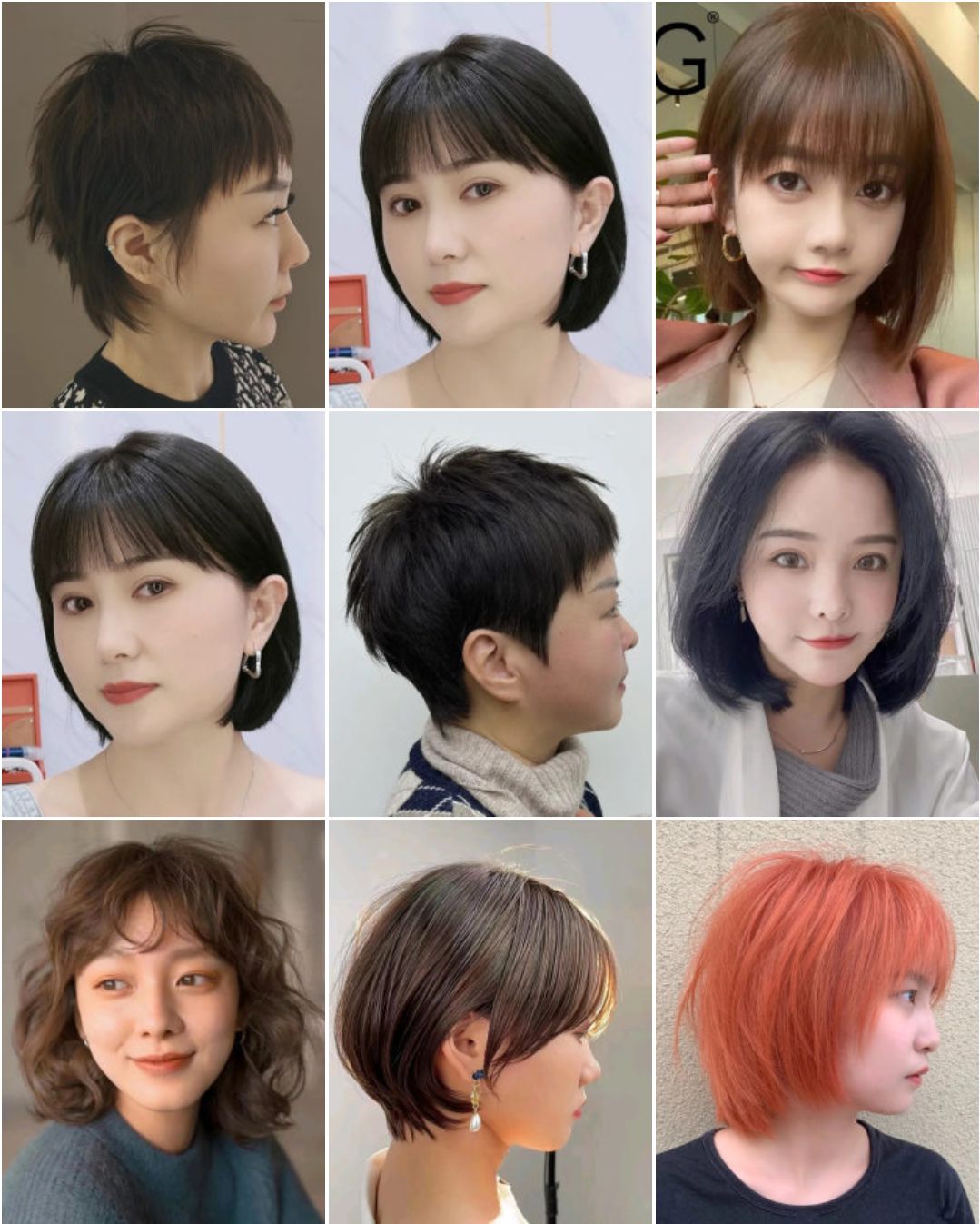 发型 年底最火烫染剪100多款,选发型不用愁,收藏了慢慢选