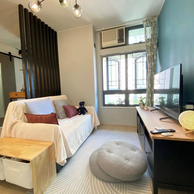 香港33岁小伙,花47万改造48㎡老破小“公屋”,完工后惊艳许多人