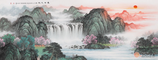 客厅沙发背景墙后面挂什么好 看看有钱人是怎么选的