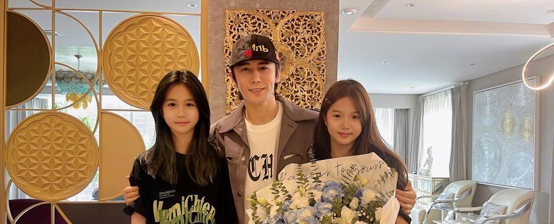 黄嘉千|51岁钟丽缇为丈夫张伦硕庆生晒全家福!女儿绝美神颜曝光