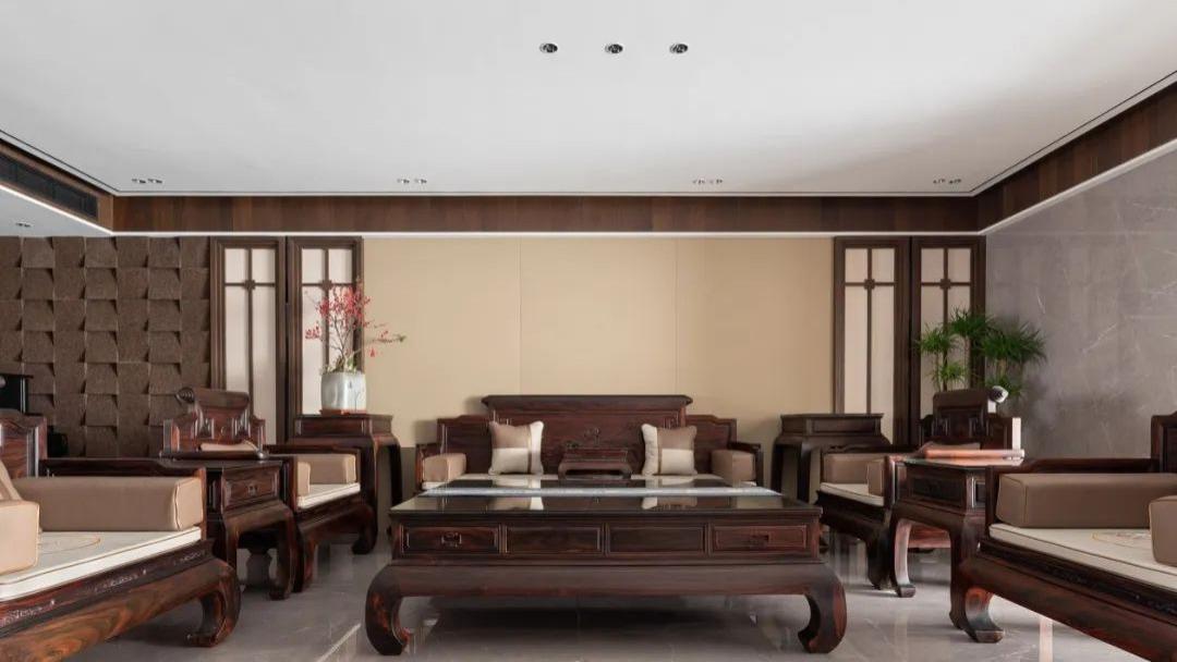 206㎡新中式丨气质非凡，打造惬意的家居生活空间！