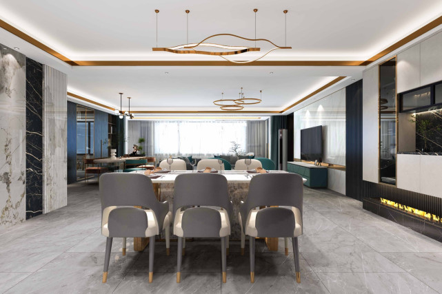 184㎡意式轻奢,极简艺术与品质生活的碰撞