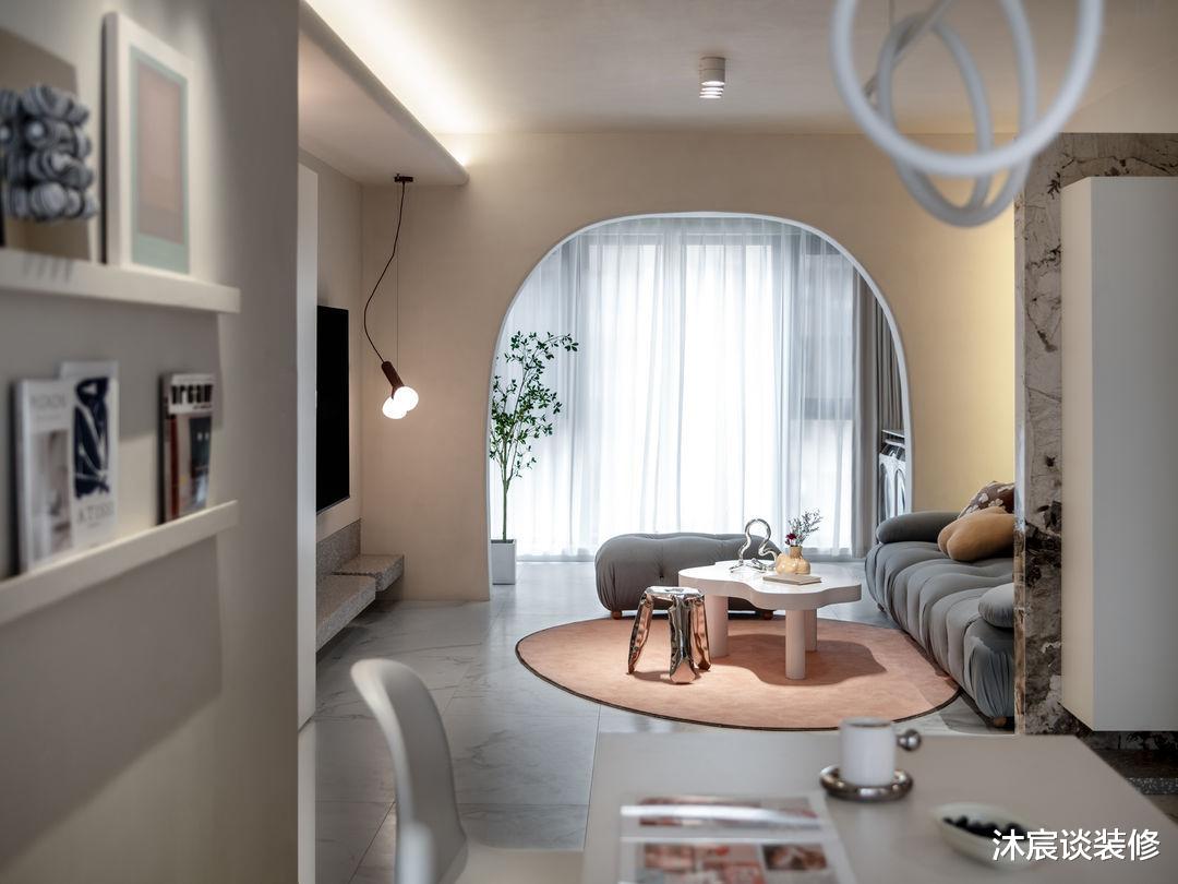 二次装修,她选择奶油色系,室内简约高级,享受温柔甜蜜的生活!