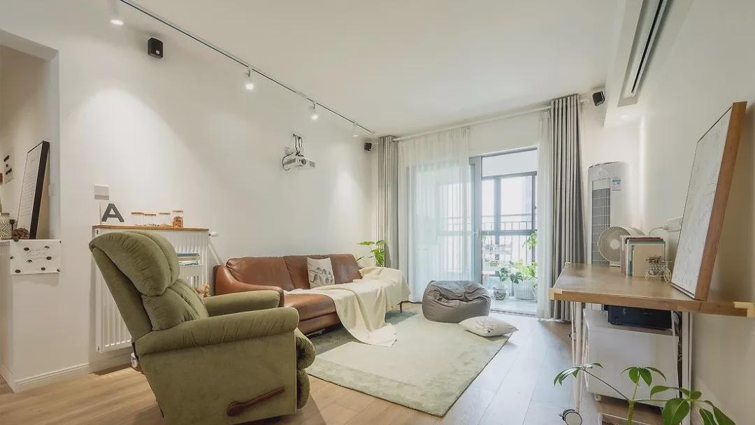 110㎡舒适北欧风格装修，清新惬意又有格调的家