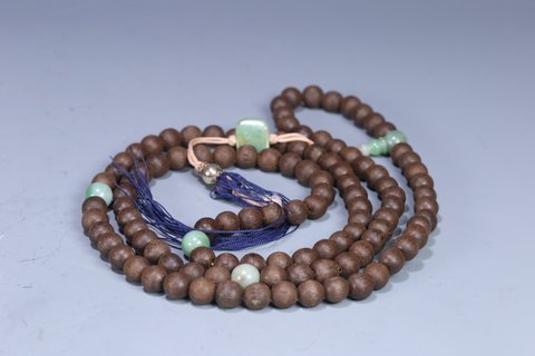 沉香|收藏精品！清，老沉香108佛珠