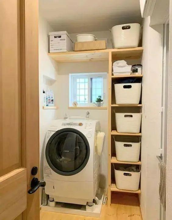 家里最好备一个家政区，平时兼顾清洗和收纳，实用性自然不用多说