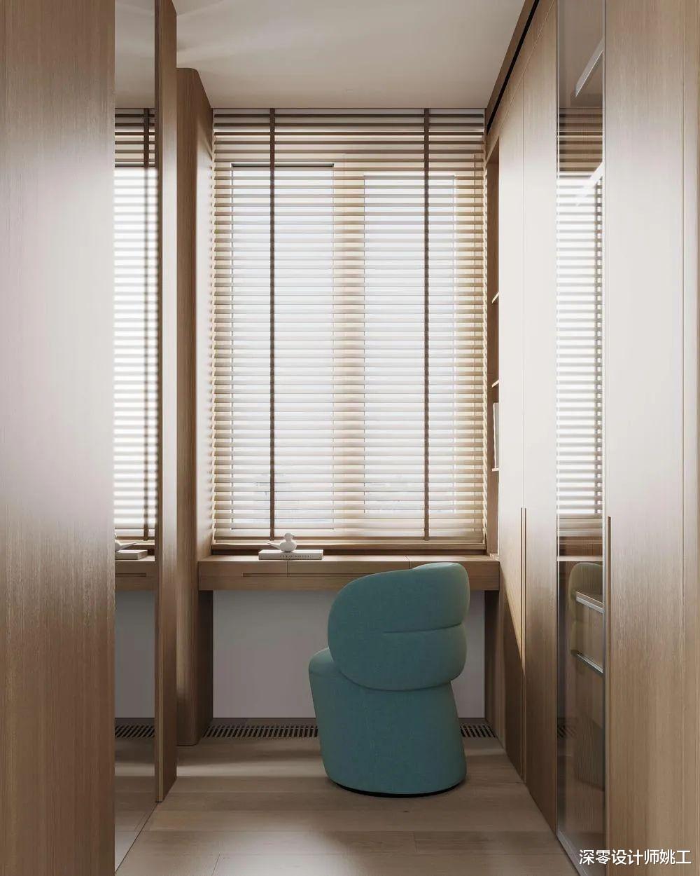 这是我见过最温柔的两居室，132㎡原木搭配简约白，原来也能这么随性