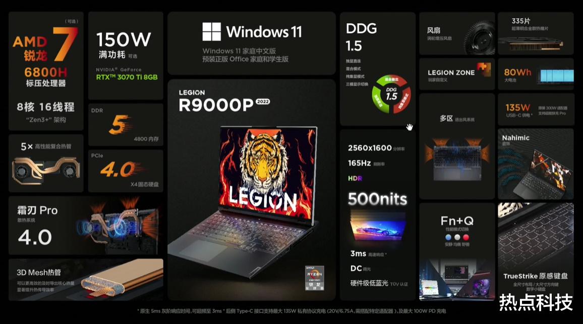 魅族|联想拯救者R9000P/R7000P系列游戏本发布，搭载R7 6800H处理器