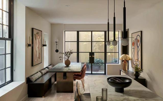 176㎡大平层住宅，大气黑色和金属点缀，那叫一个精致高级，羡慕