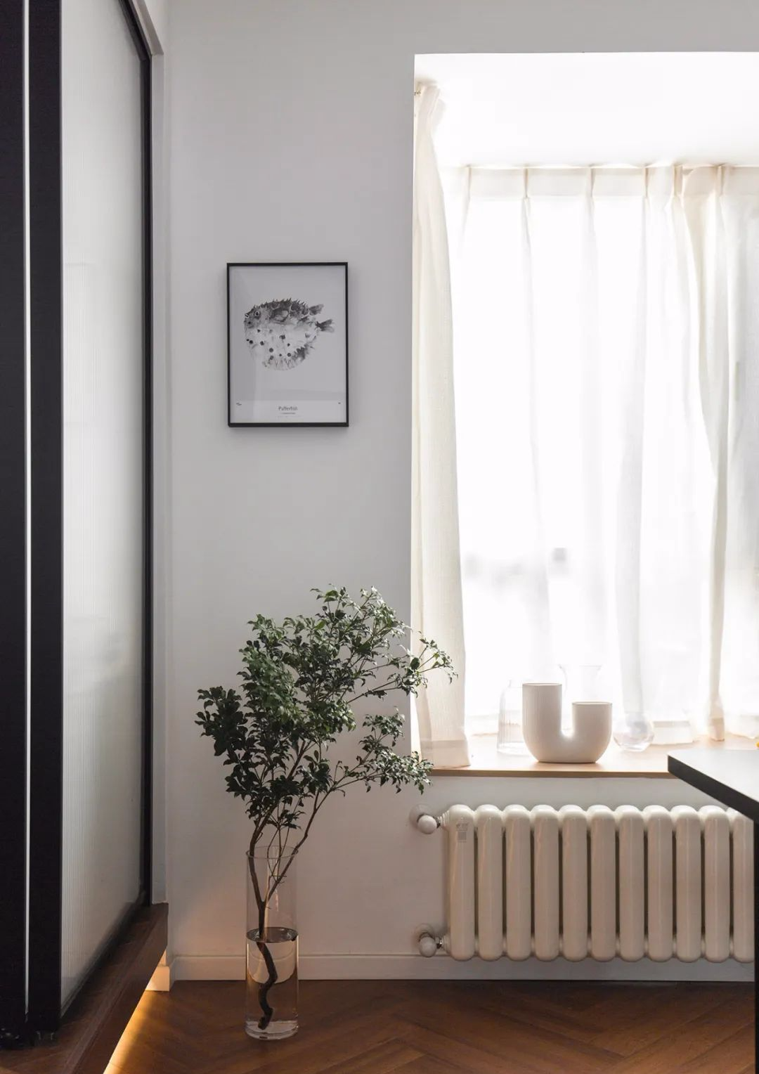 实用85平两室,增加马桶间,用好过道区