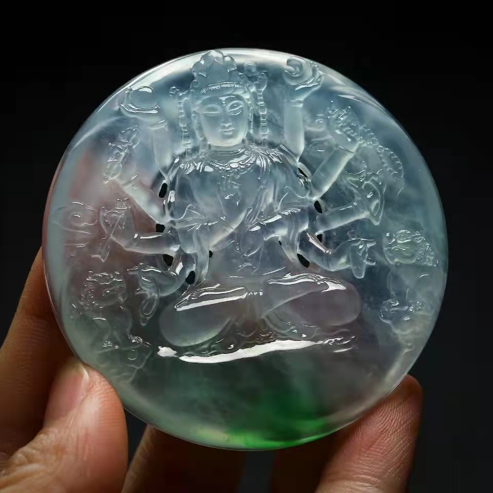 翡翠|你清楚玉雕中巧妙的颜色、分色和美丽的颜色吗